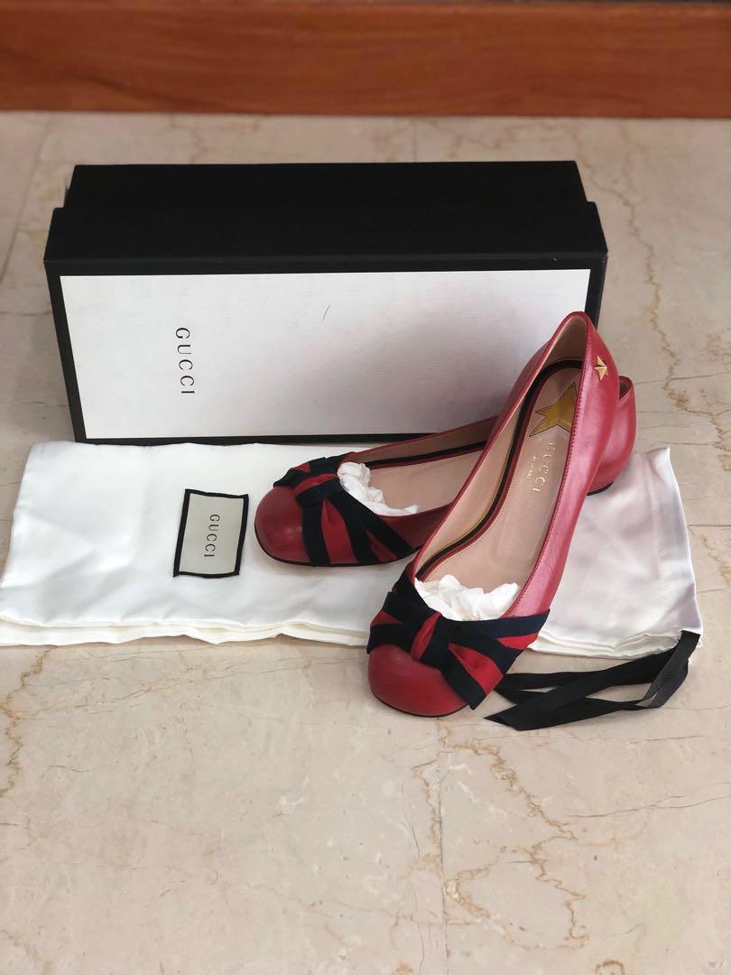 Gucci clear shoes shop