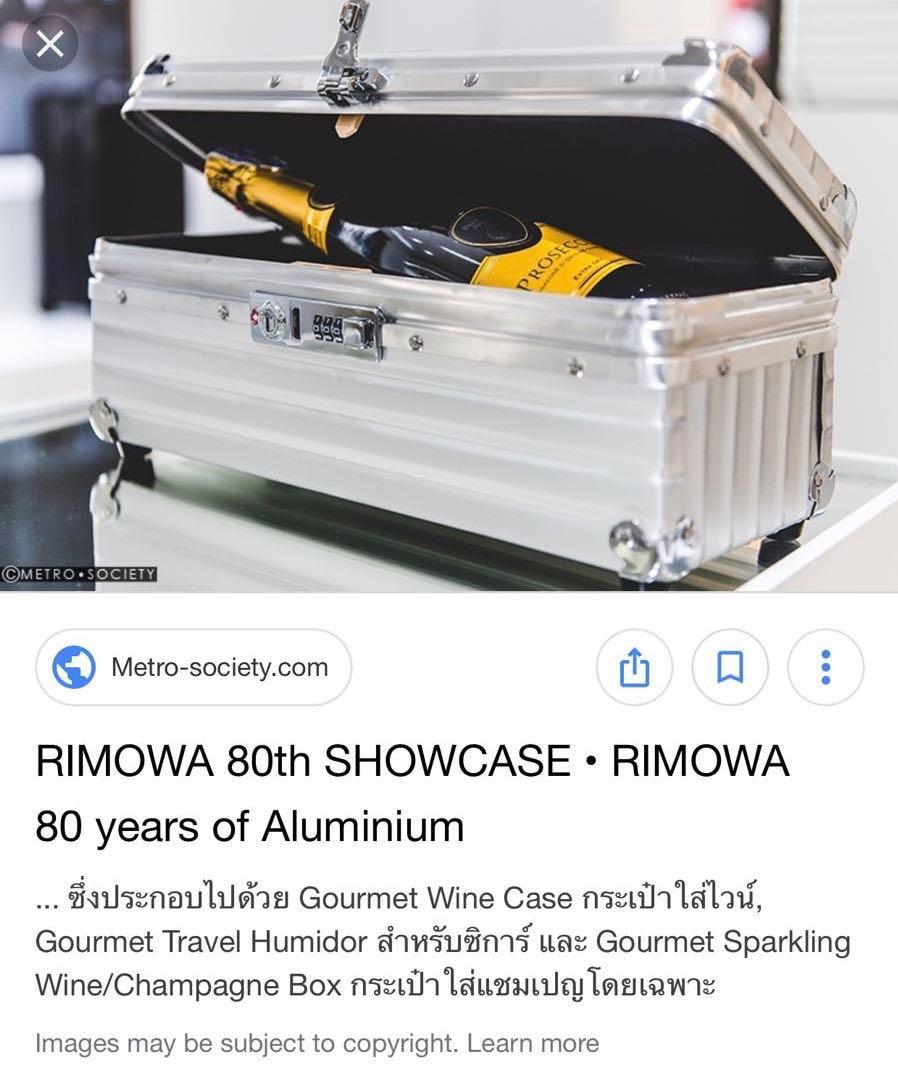 Rimowa gourmet wine case hotsell