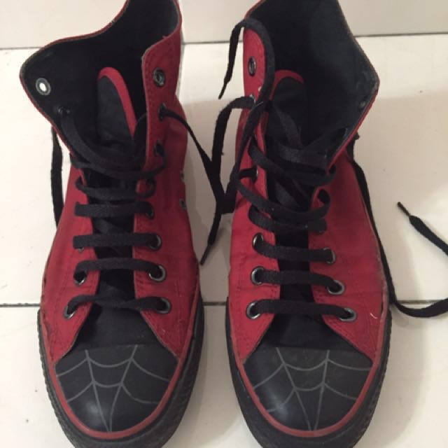 converse spiderman sneakers