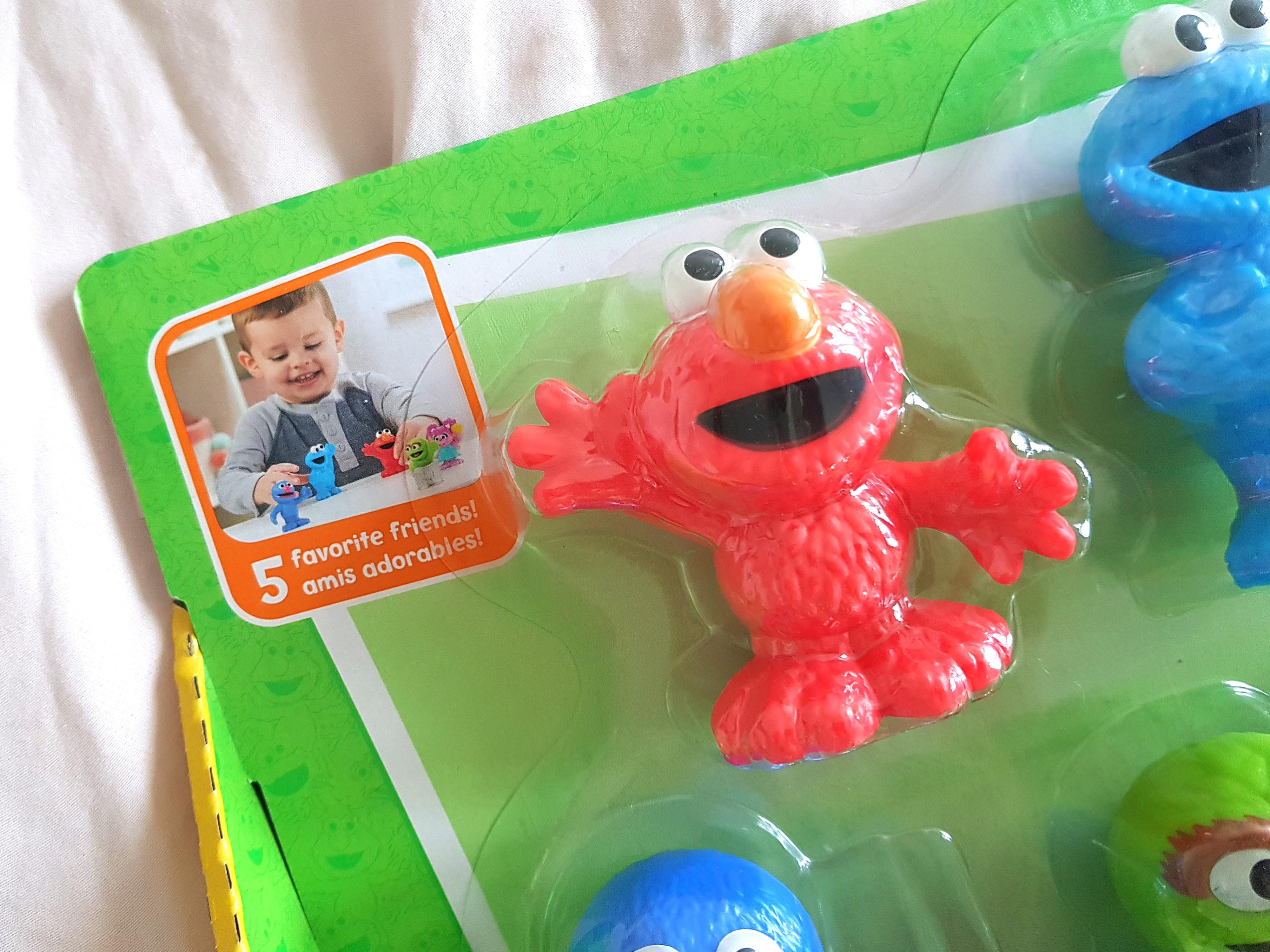 Sesame Street Elmo, Cookie Monster, Grover, Oscar the Grouch Abby Cadabby  Figure 5-Pack Playskool - ToyWiz