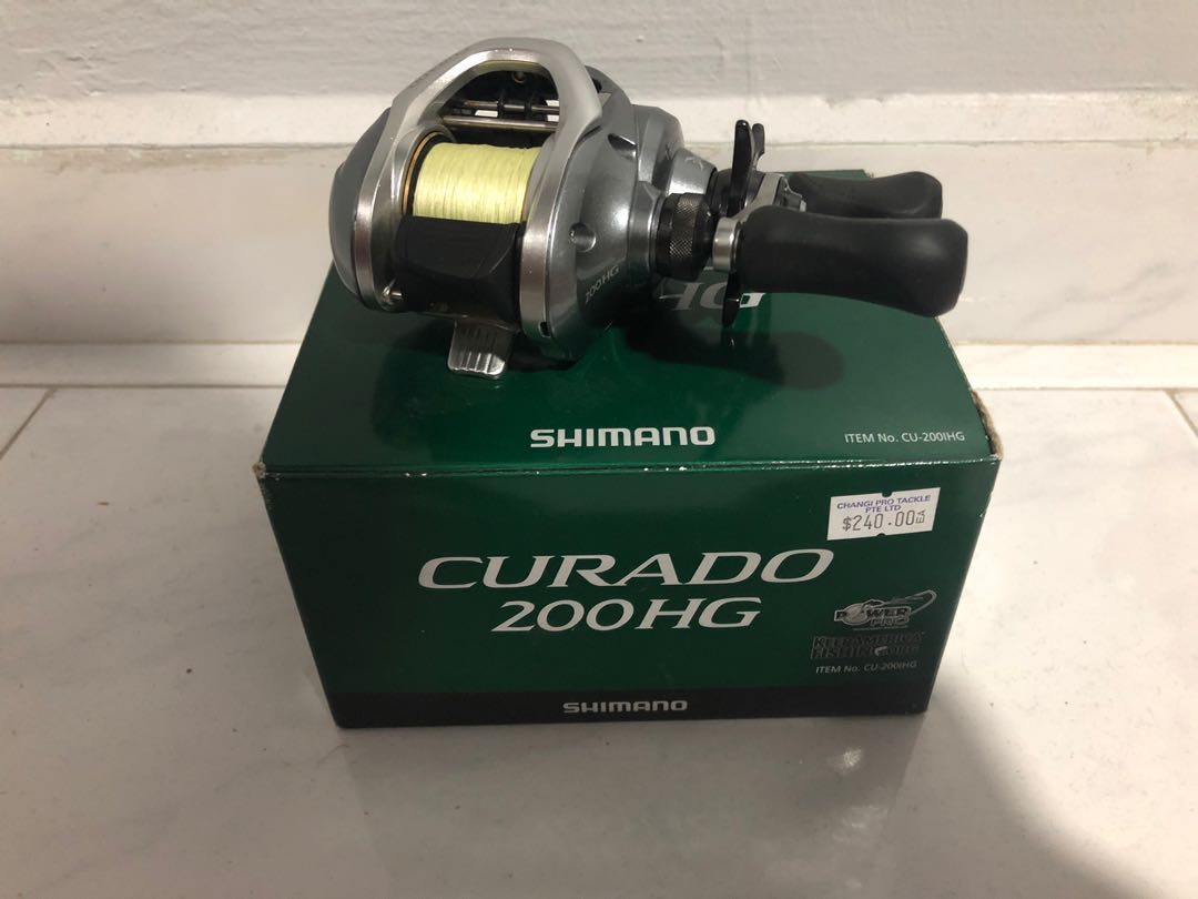 Shimano Curado 200HG RH, Sports Equipment, Fishing on Carousell