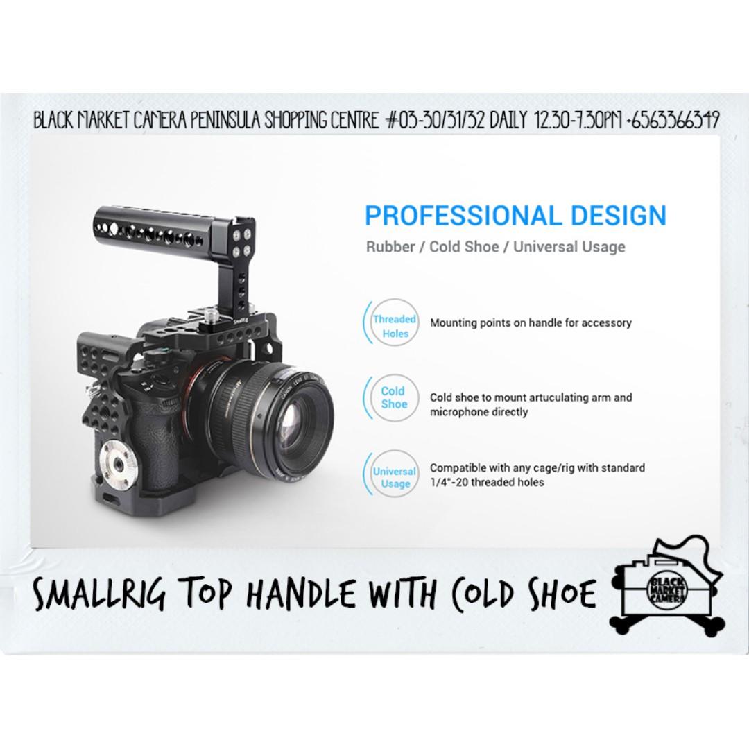 Smallrig Top Handle With Cold Shoe 1638 Photography Video
