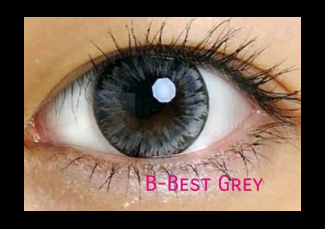 Softlens B Best Grey Kesehatan Kecantikan Rias Wajah Di Carousell