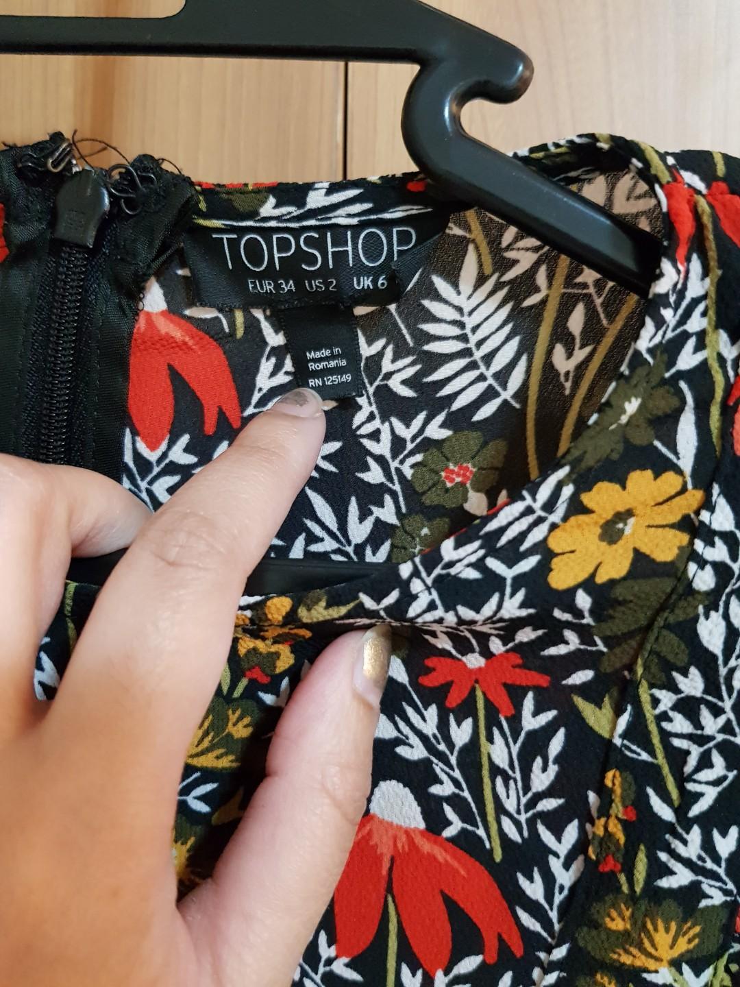 Topshop floral dress (Category: Dresses) located in Manila. Submitted by clearbulb (Listing ID 220481997, Image 3). Description: .