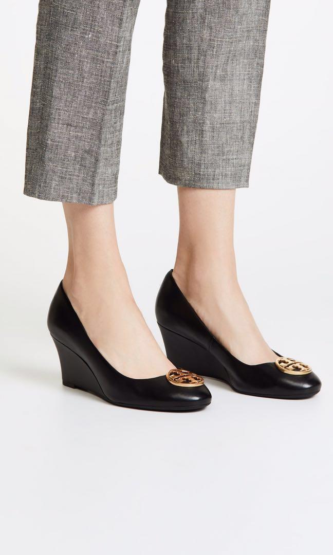 Tory burch clearance chelsea 65mm wedge