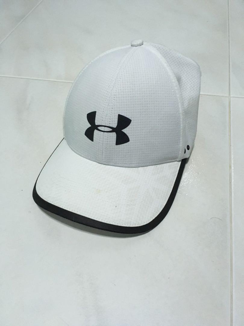 under armour white cap