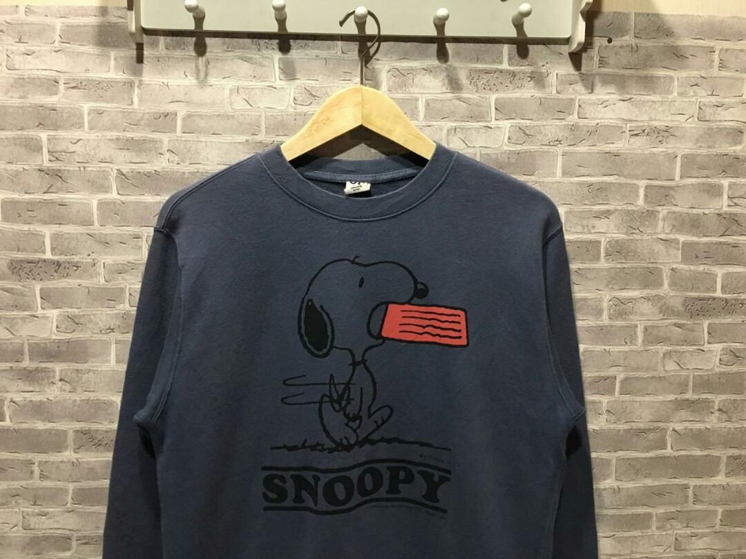 Peanuts Snoopy Crewneck, Fesyen 