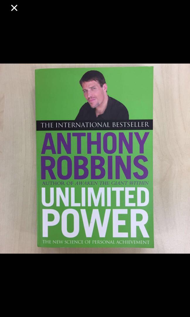 Unlimited Power The New Science Of Personal Achievement By Anthony