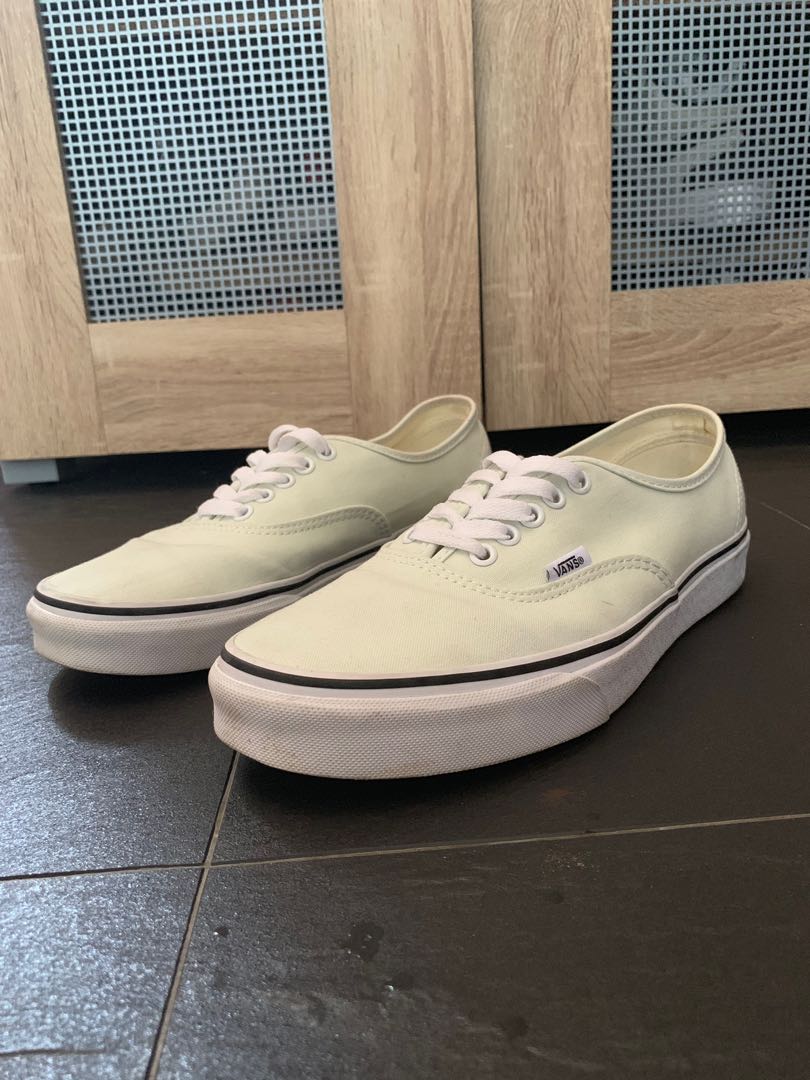 vans authentic blue flower