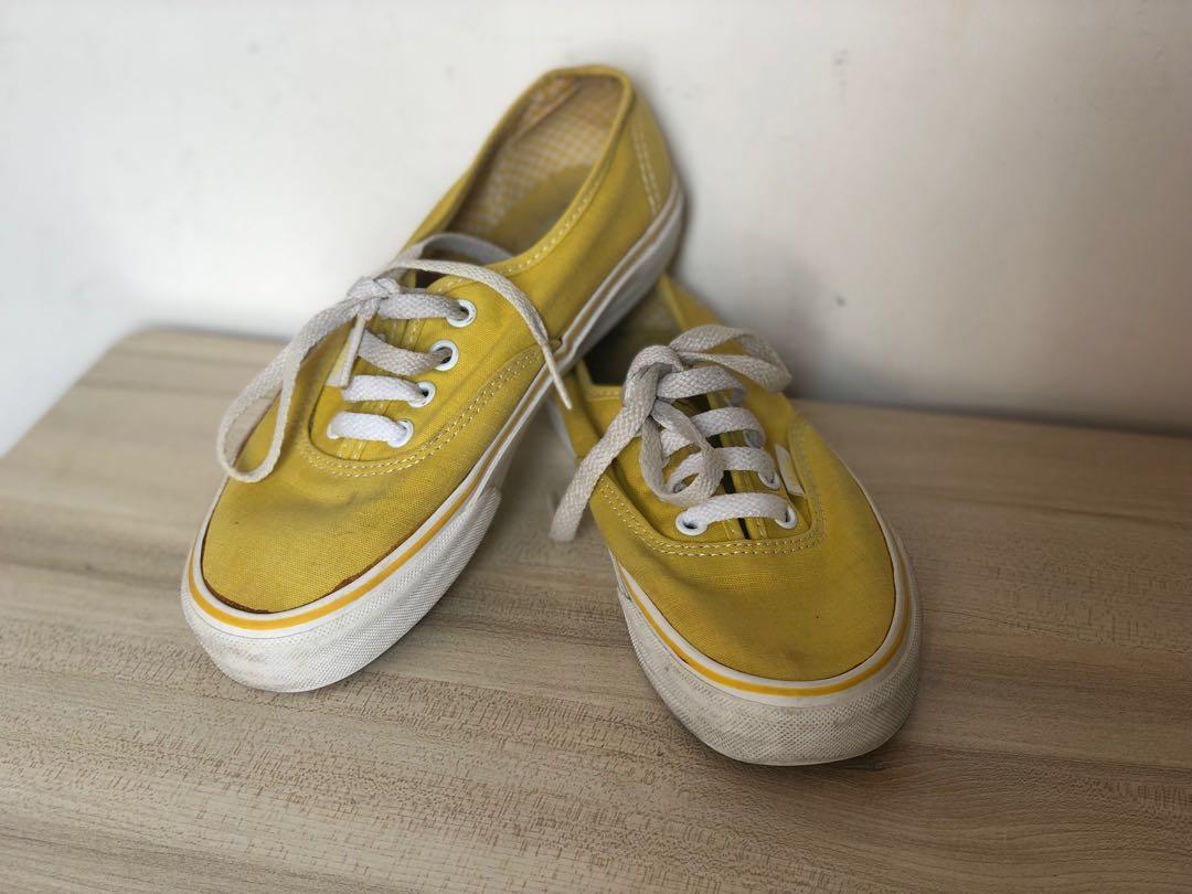 yellow vans size 5