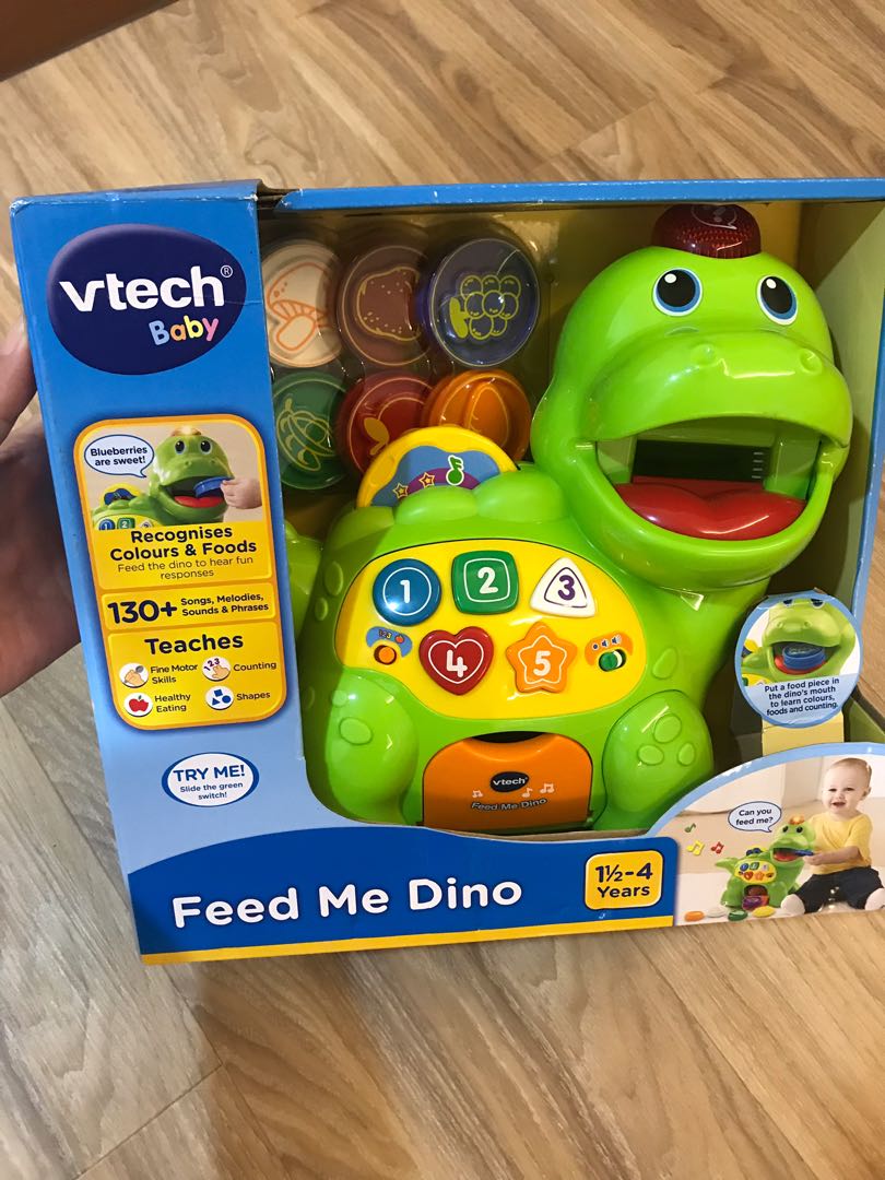 vtech baby feed me dino