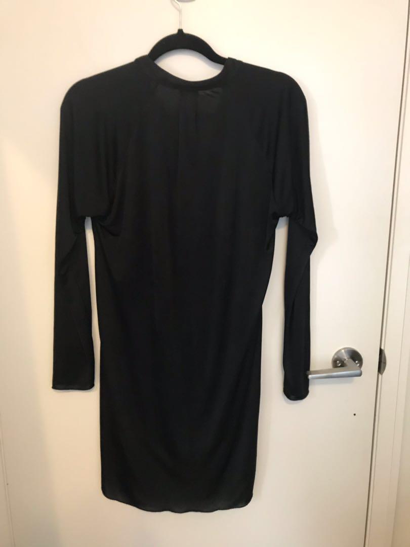 Wilfred (Aritzia) Long-Sleeve Black Shirt Dress XS, Women's Fashion, Clothes on Carousell Wilfred (Aritzia) Long-Sleeve Black Shirt Dress XS, Women's Fashion, Clothes on Carousell