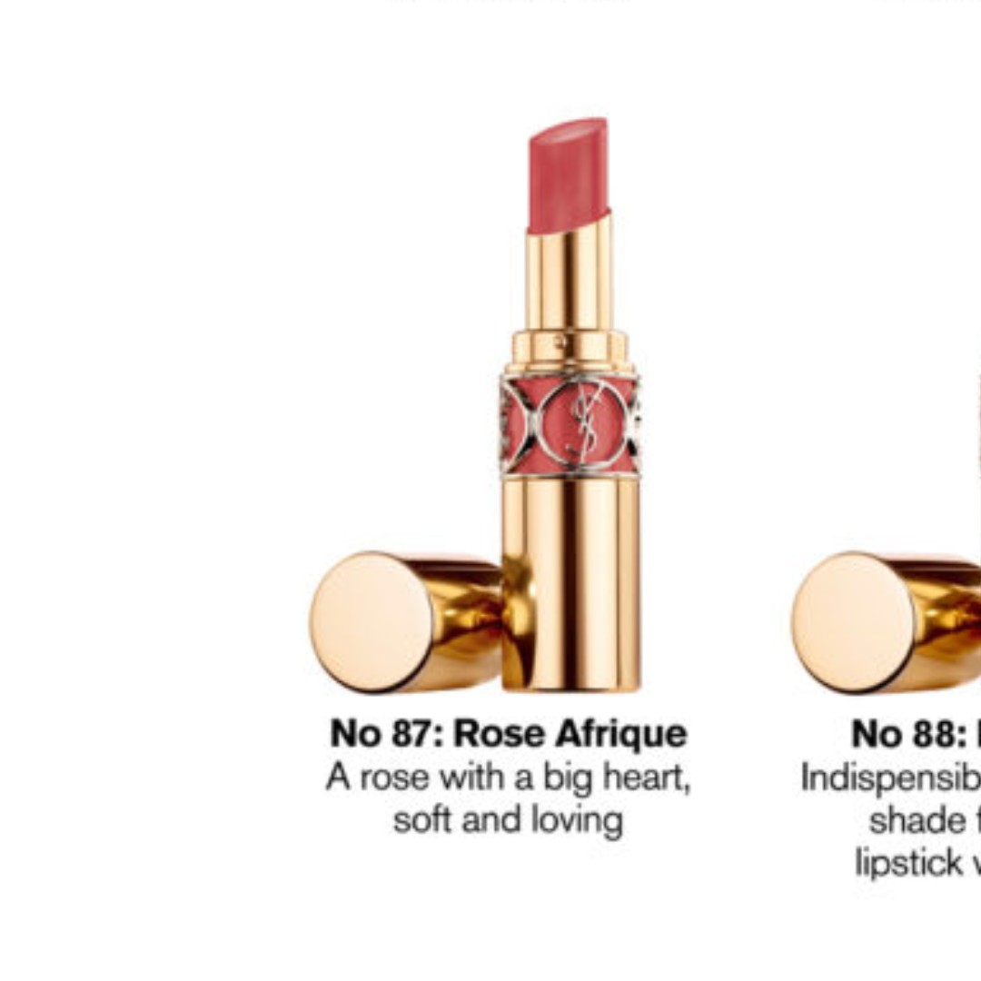 Ysl Beauty Rouge Volupte Shine 87 Rose Afrique Beauty Personal Care Face Makeup On Carousell