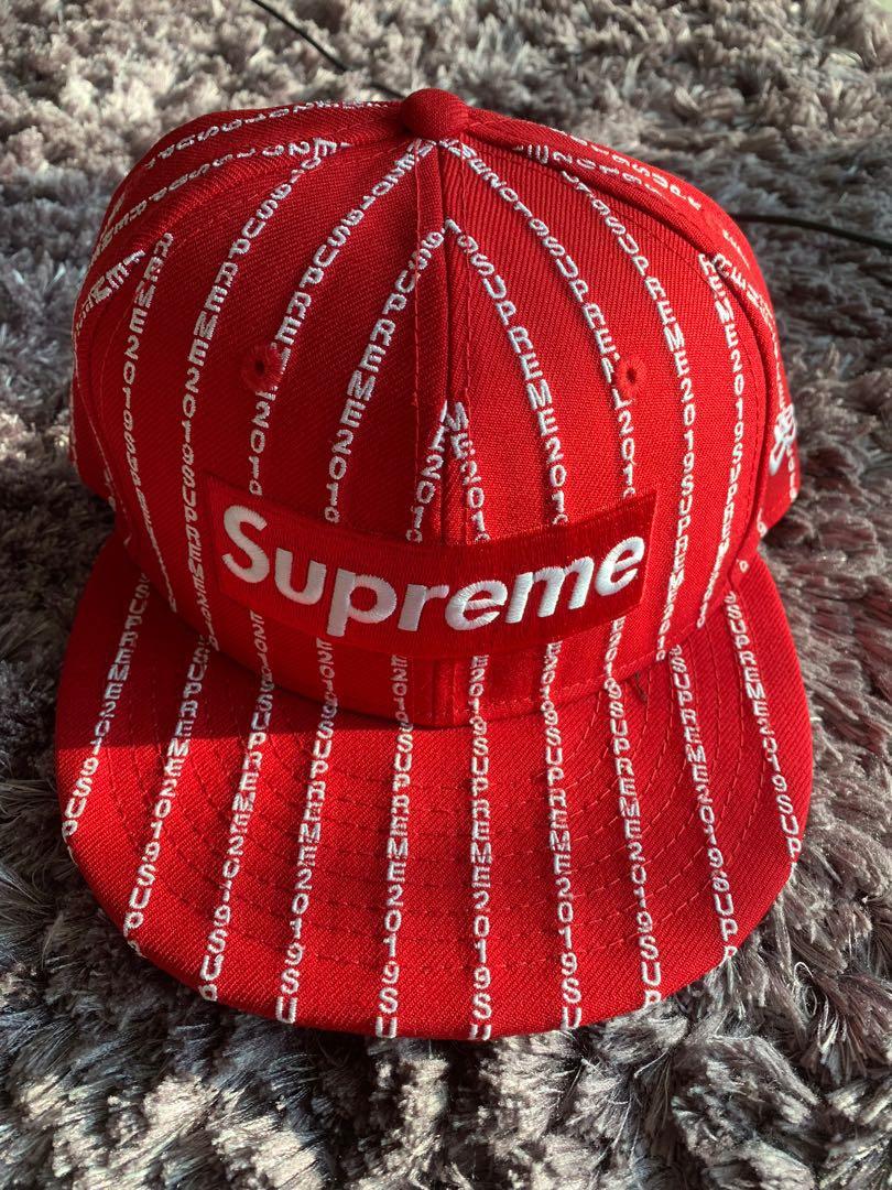 100 % Real and Authentic Supreme New Era Hat, Men's Fashion