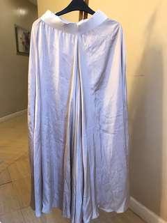Gold Beige Wide Pants