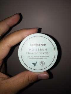 Innisfree no-sebum powder