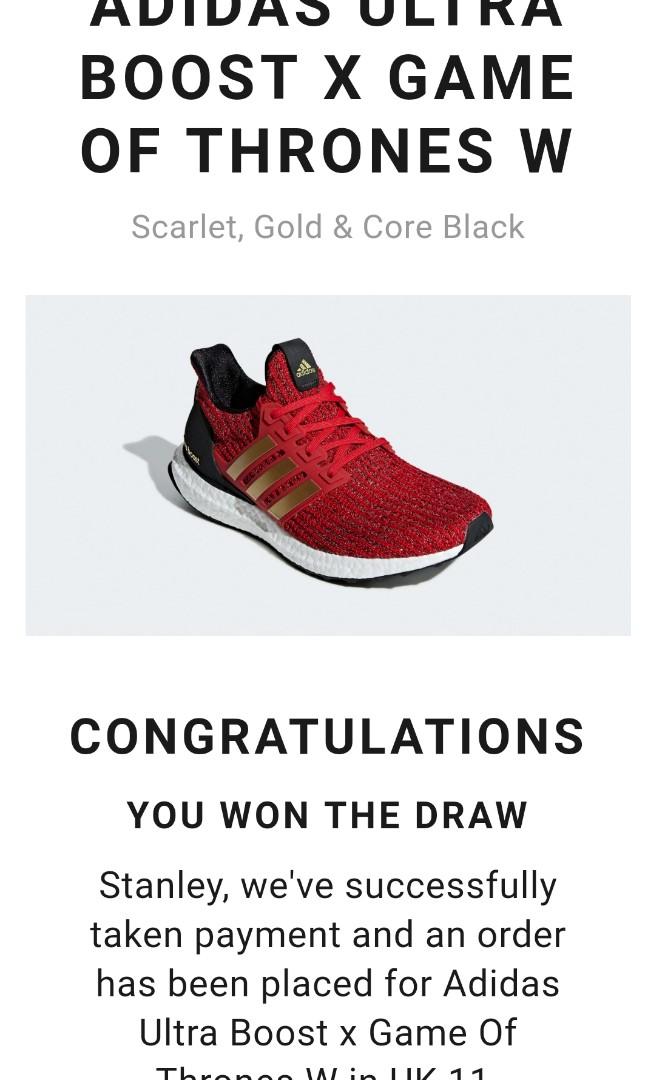 ultra boost got lannister