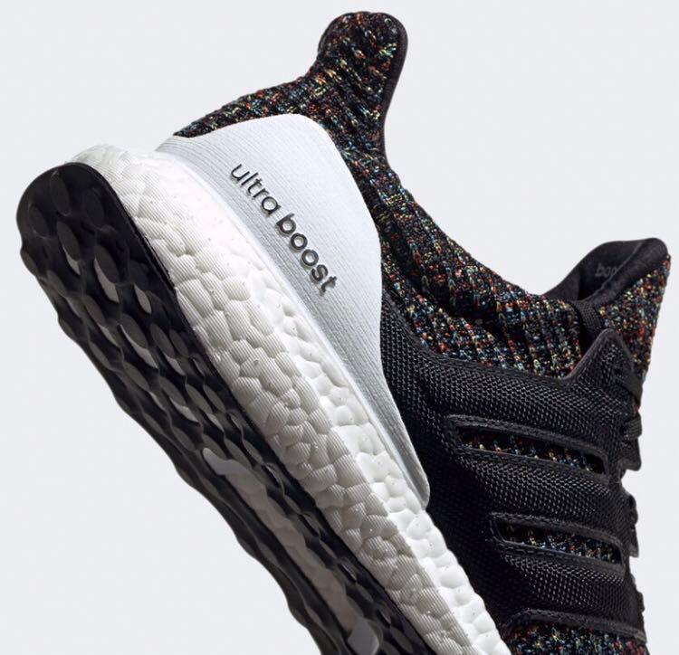 Adidas ultra boost core black/white/active red clearance