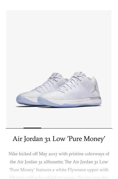 air jordan 31 pure money