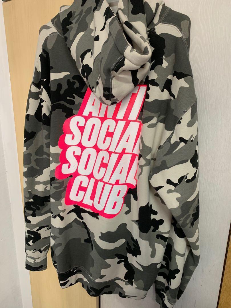 anti social social club frozen hoodie