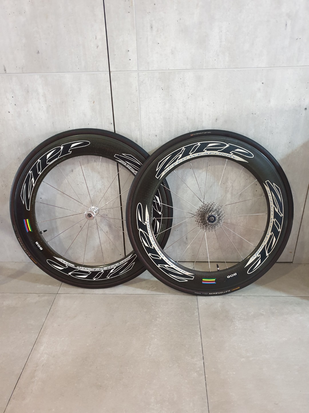 Zipp 808 sales tubular wheelset
