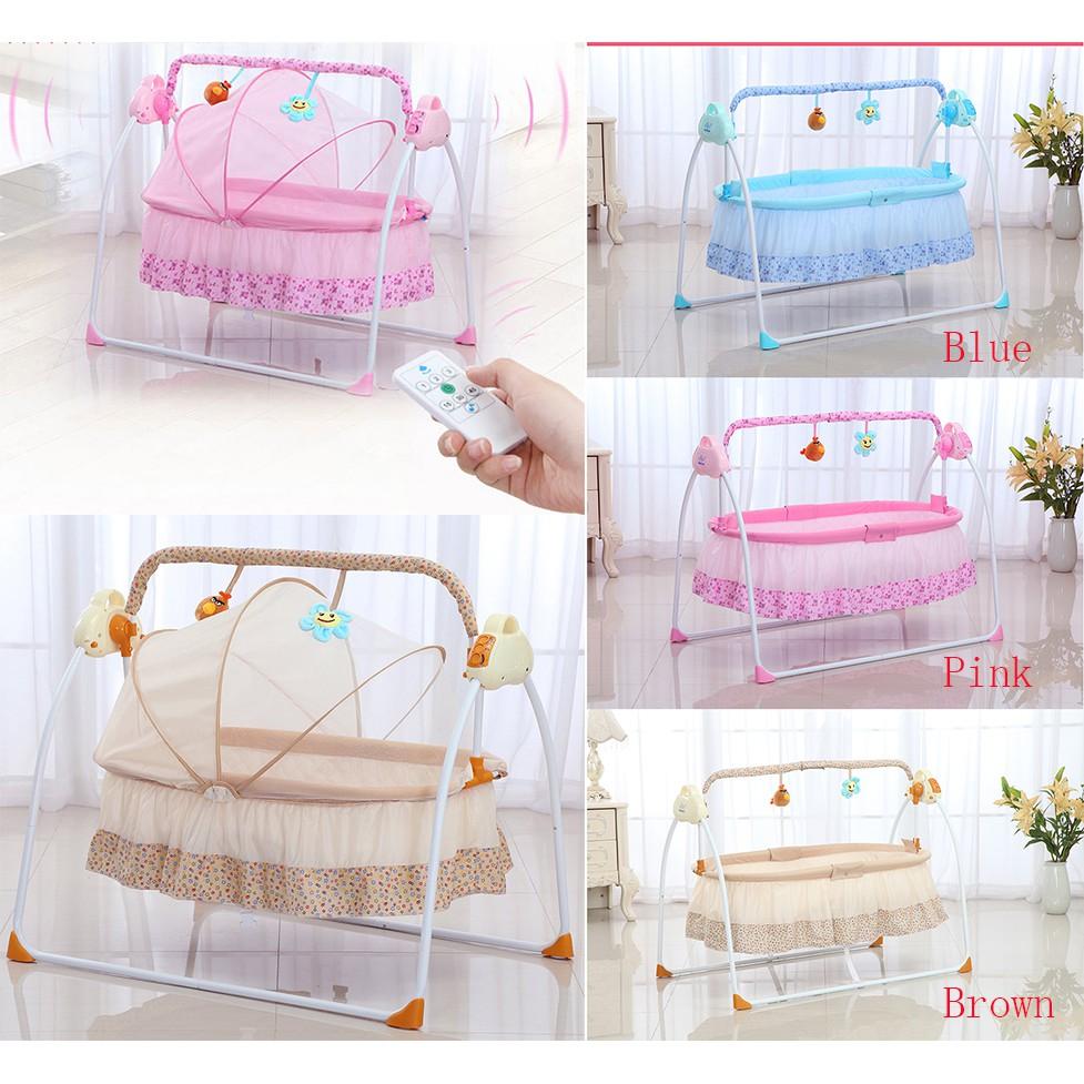 Automatic baby cradle Electric Baby Intelligent swing bed rocking