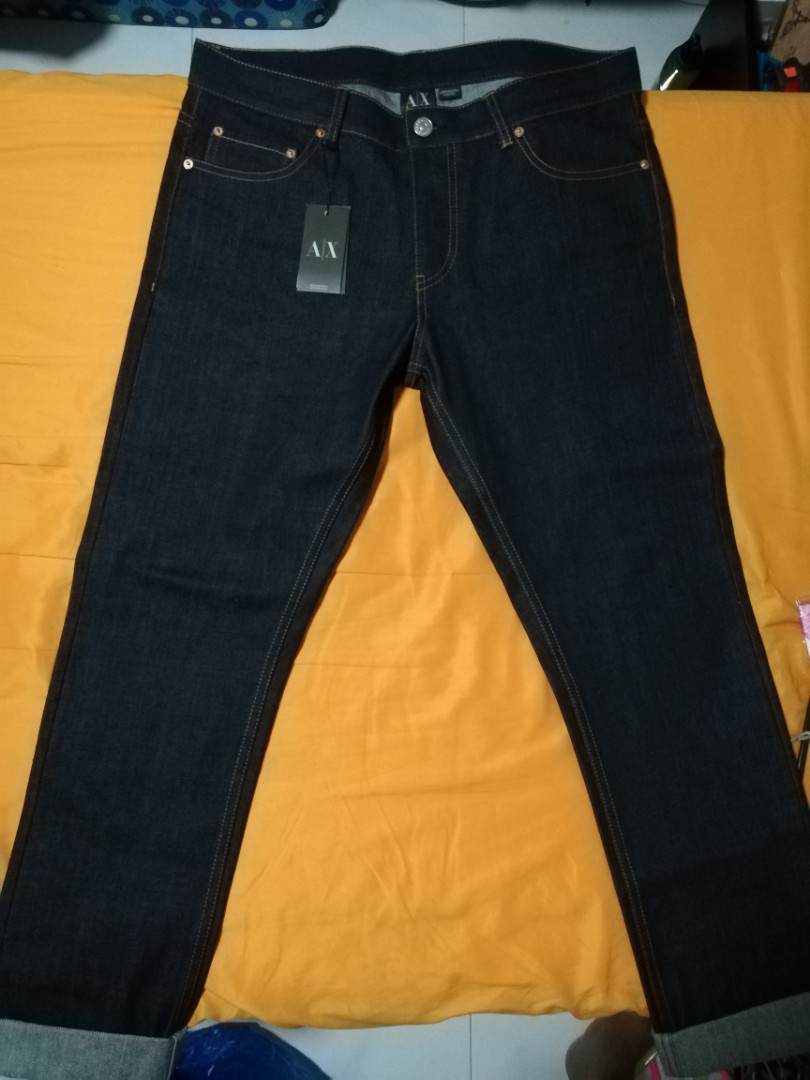 AX Jeans, Men's Fashion, Bottoms, Jeans on Carousell