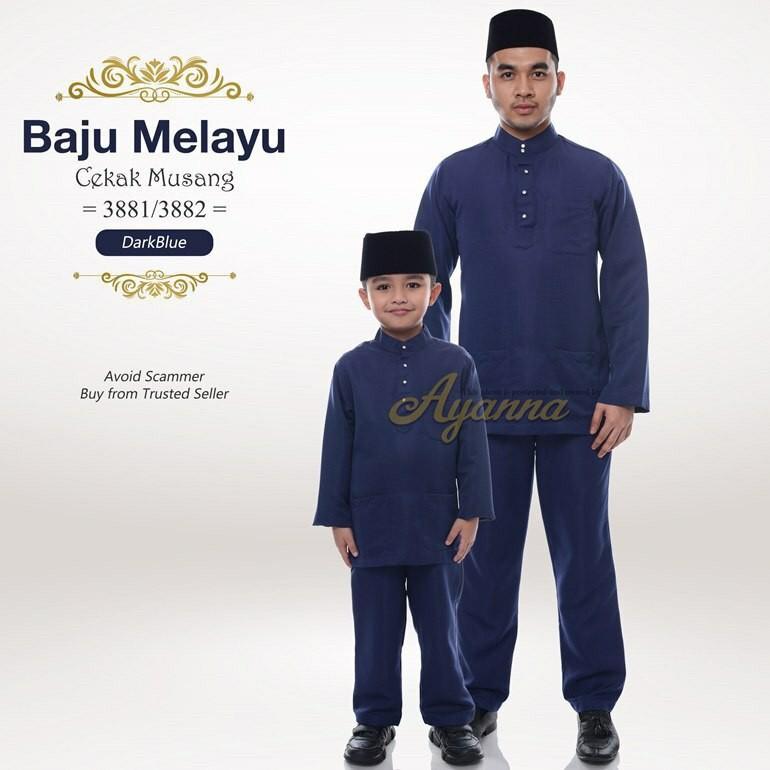 Baju Melayu Cekak Musang Po Men S Fashion Clothes Others On Carousell