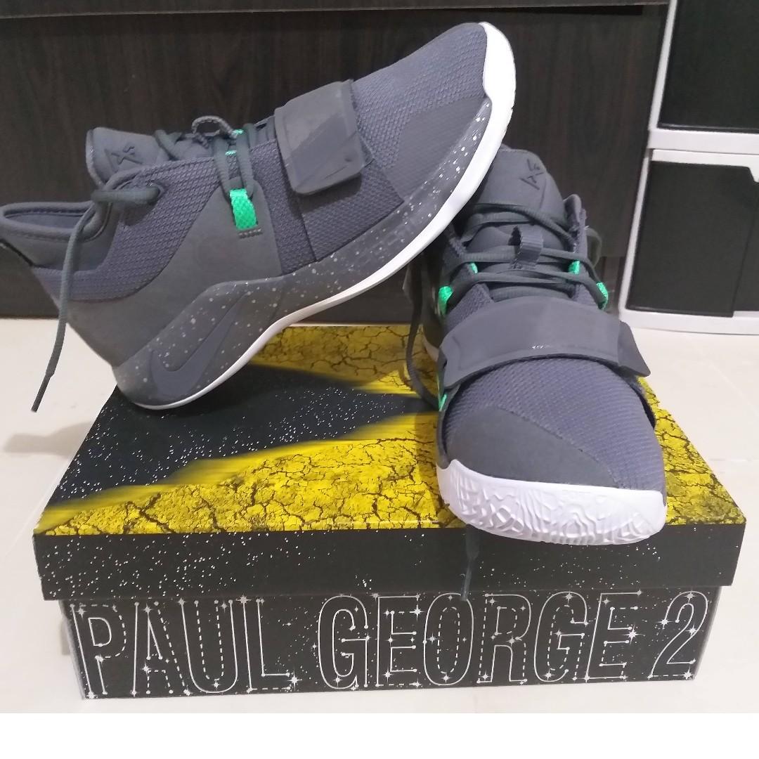 BASKETBALL SHOES FOR SALE - PAUL GEORGE - PG  - DARK GREY/DARK  GREY-WHITE, Men's Fashion, Footwear, Sneakers on Carousell
