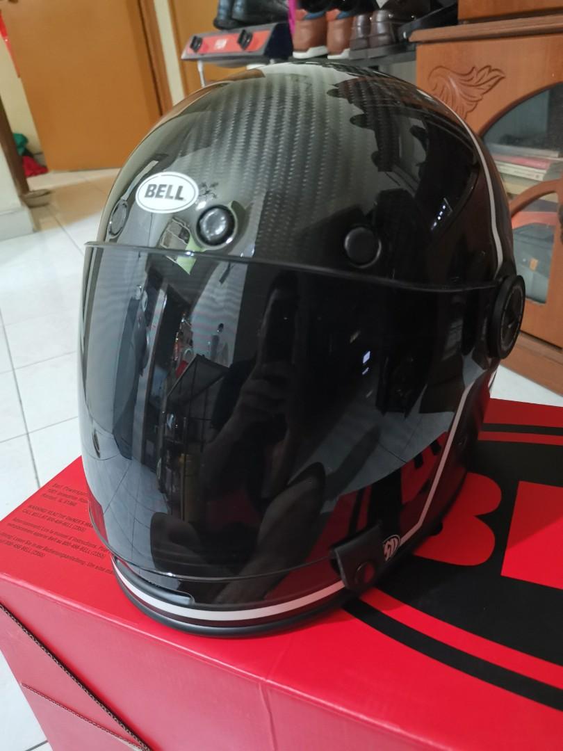 Bell bullitt dark smoke visor on sale