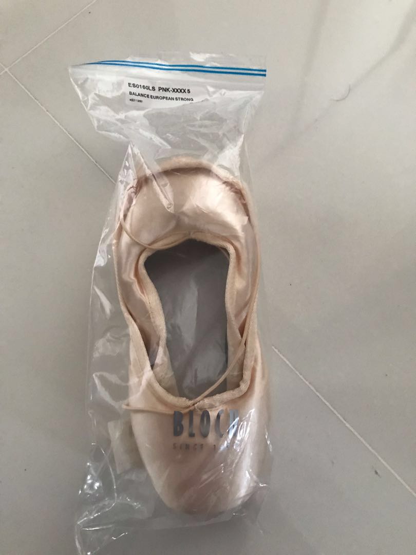 bloch european balance pointe shoes