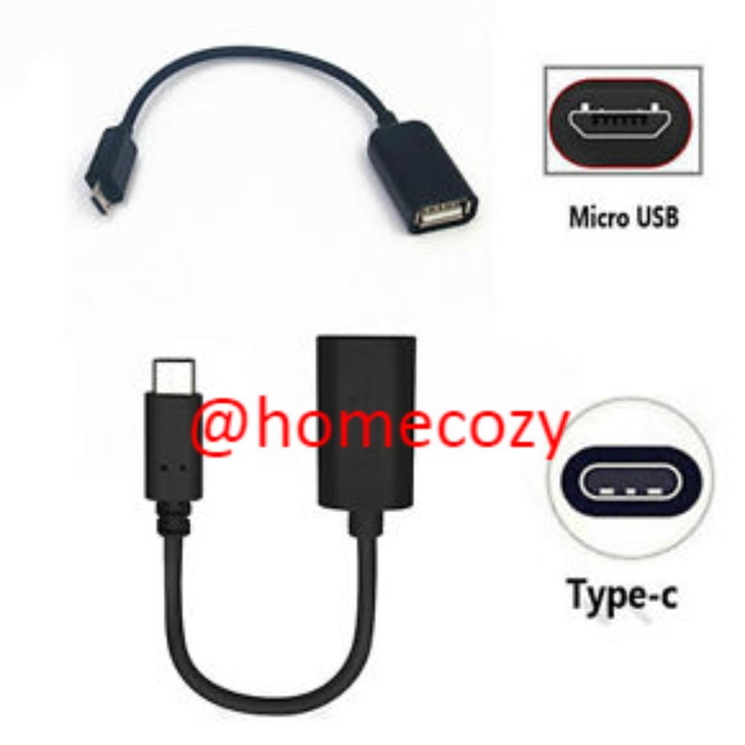 Bn Type C Micro Usb Otg Adapter Brand New Mobile Phones Tablets Mobile Tablet Accessories Mobile Accessories On Carousell