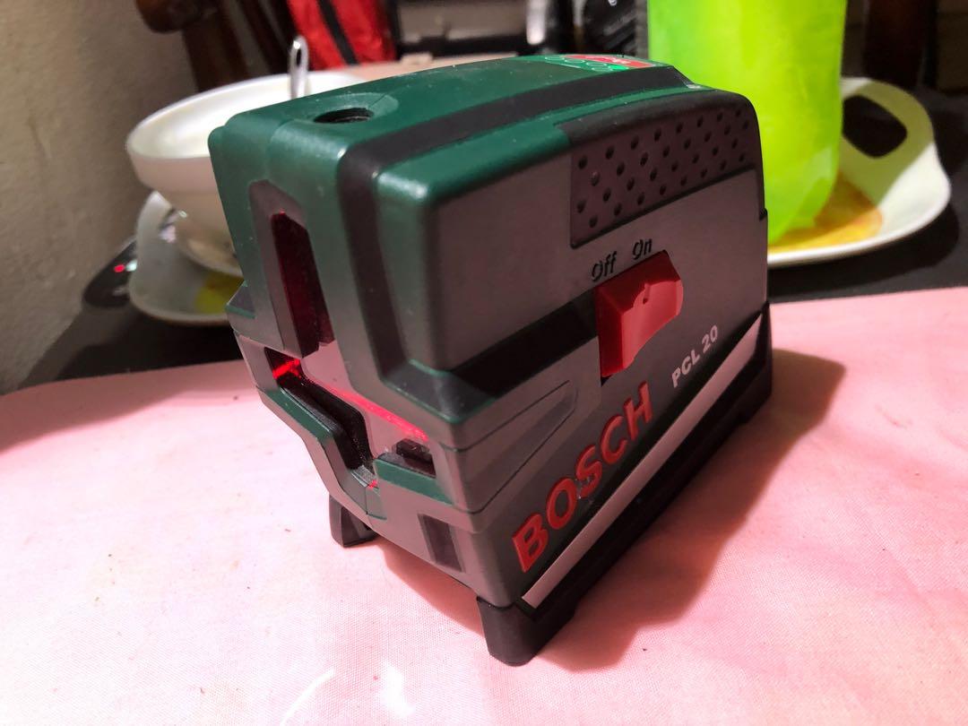 Bosch Pcl 20 Portable Professional Laser Leveling Straight Line