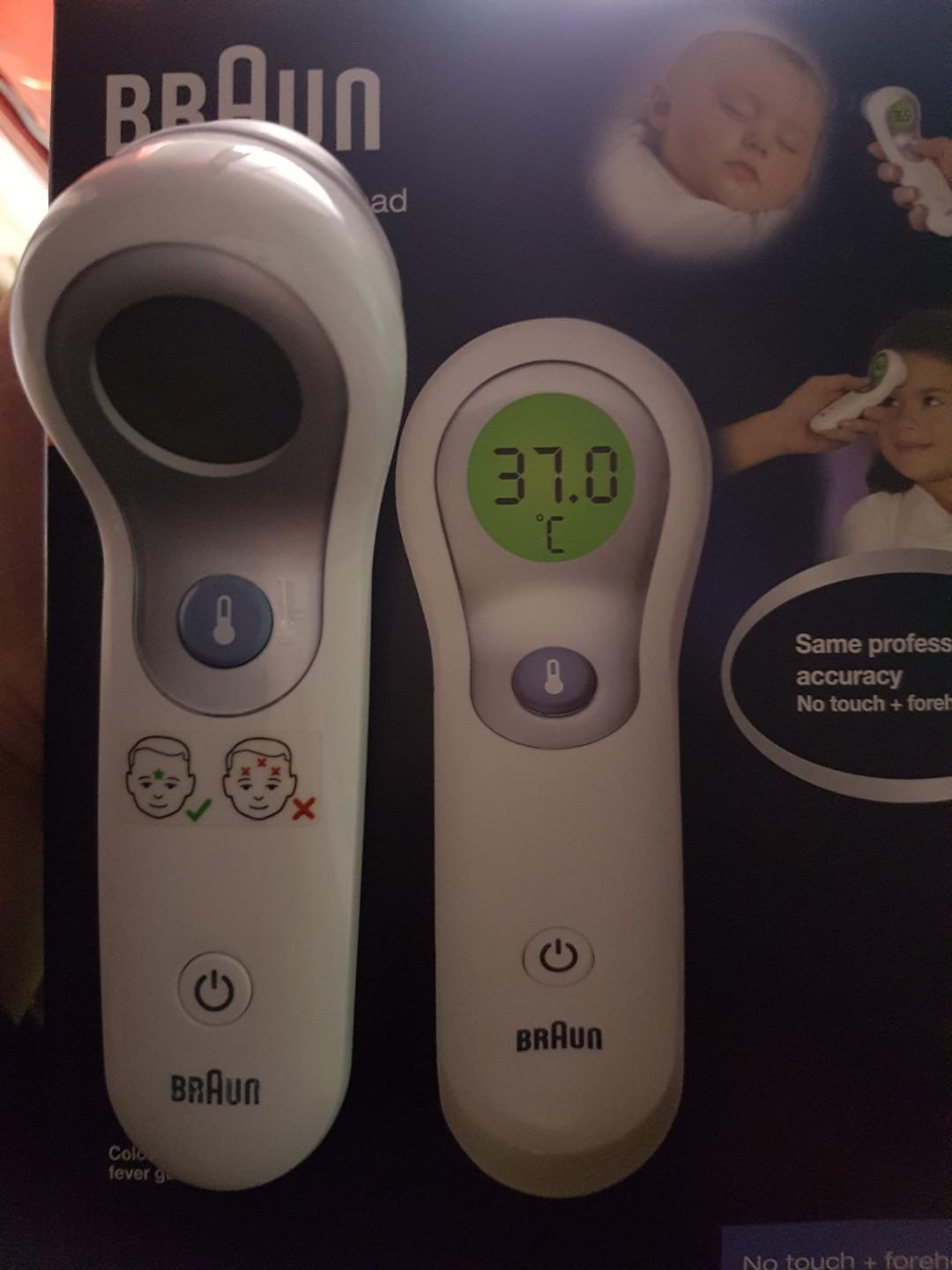 Braun forehead thermometer, Everything Else on Carousell