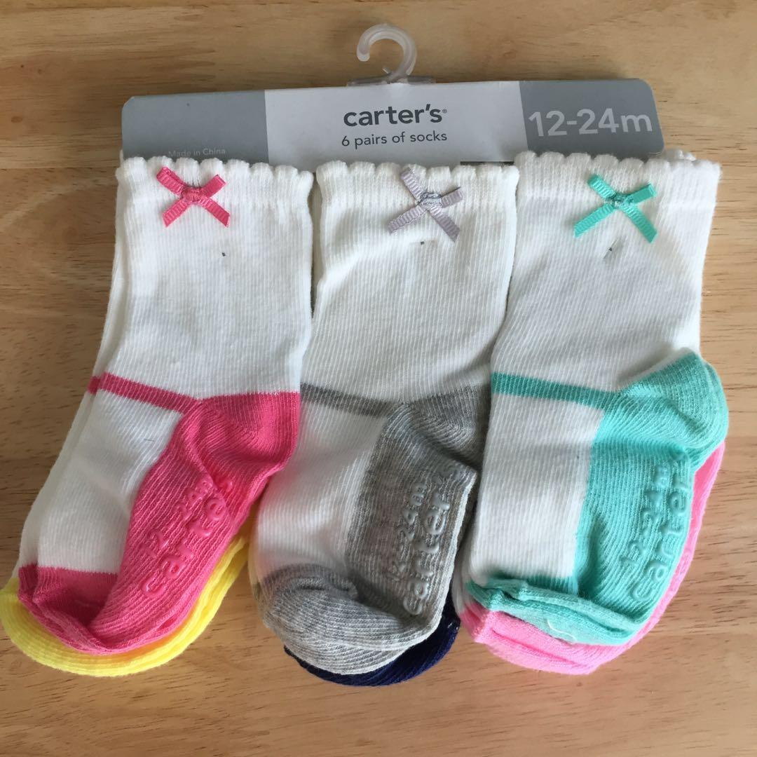 carter's mary jane socks