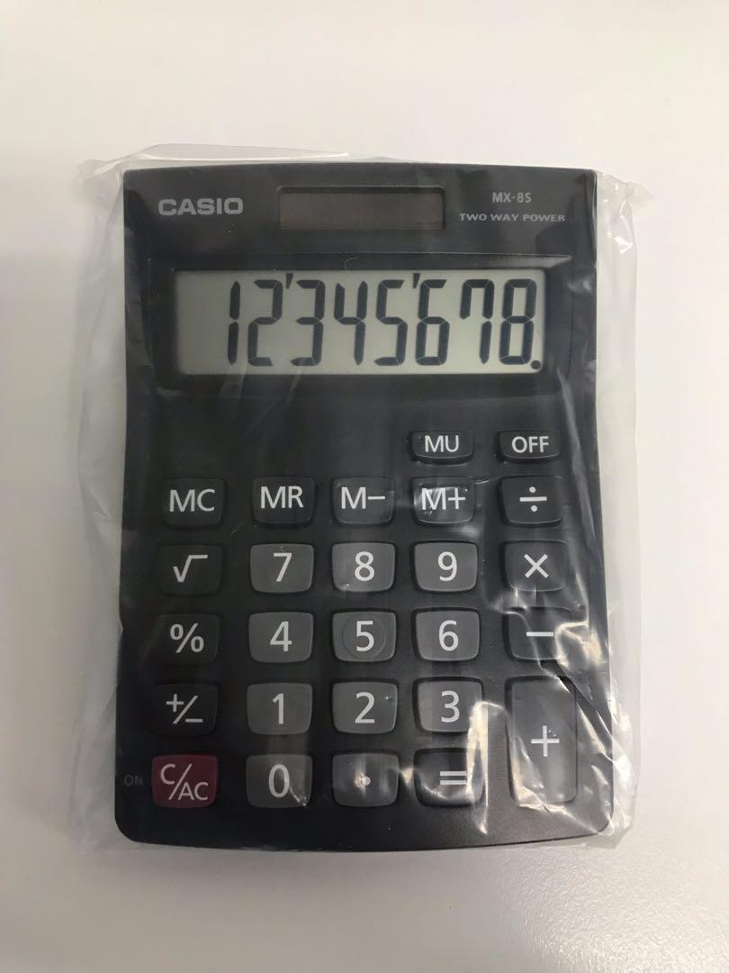 Casio Calculator MX 8S 8 units available Hobbies Toys