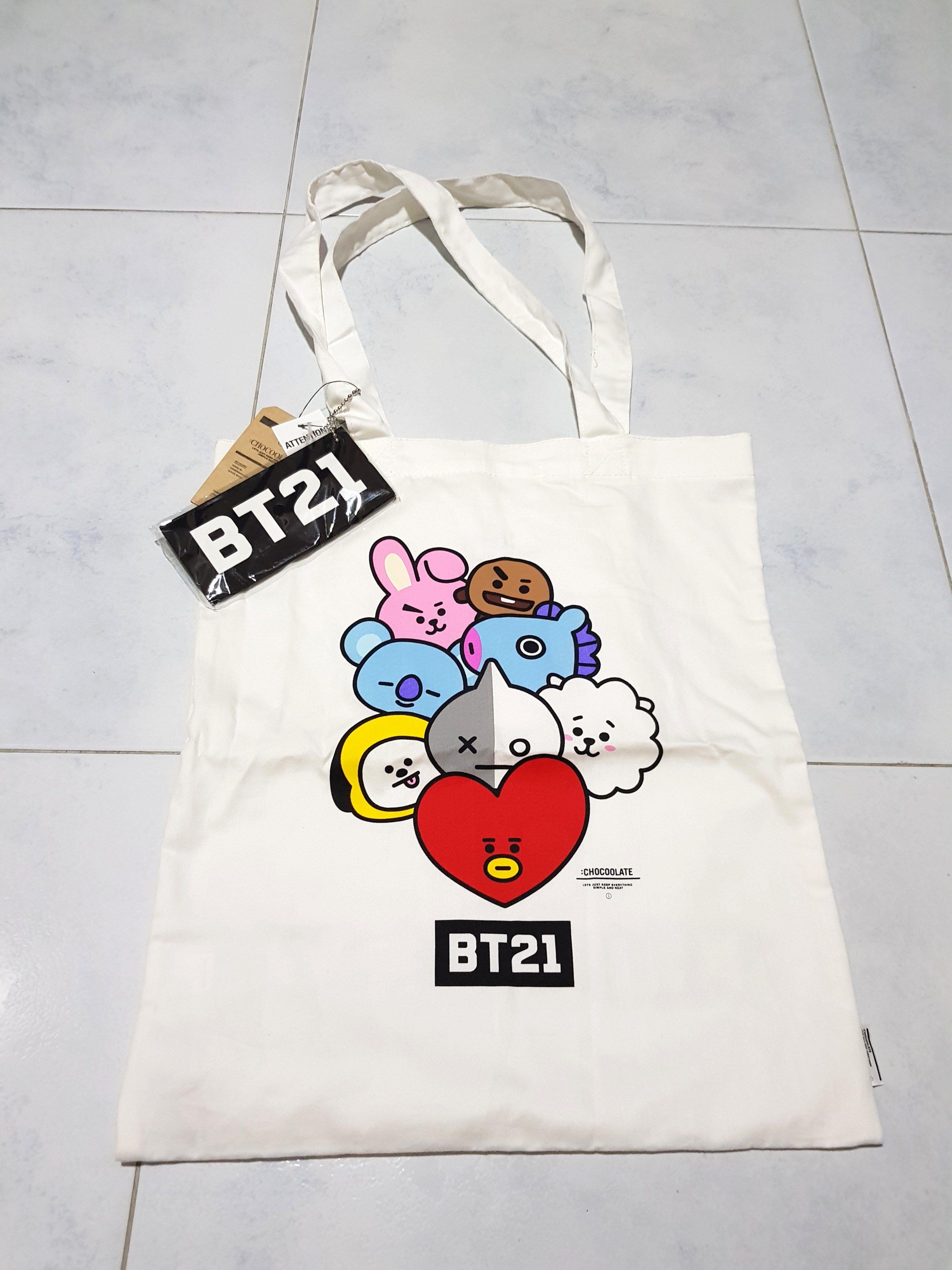 Tote bag bt21 shopee clearance