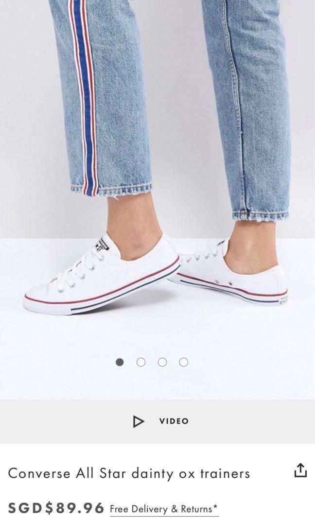 Dainty trainers hotsell