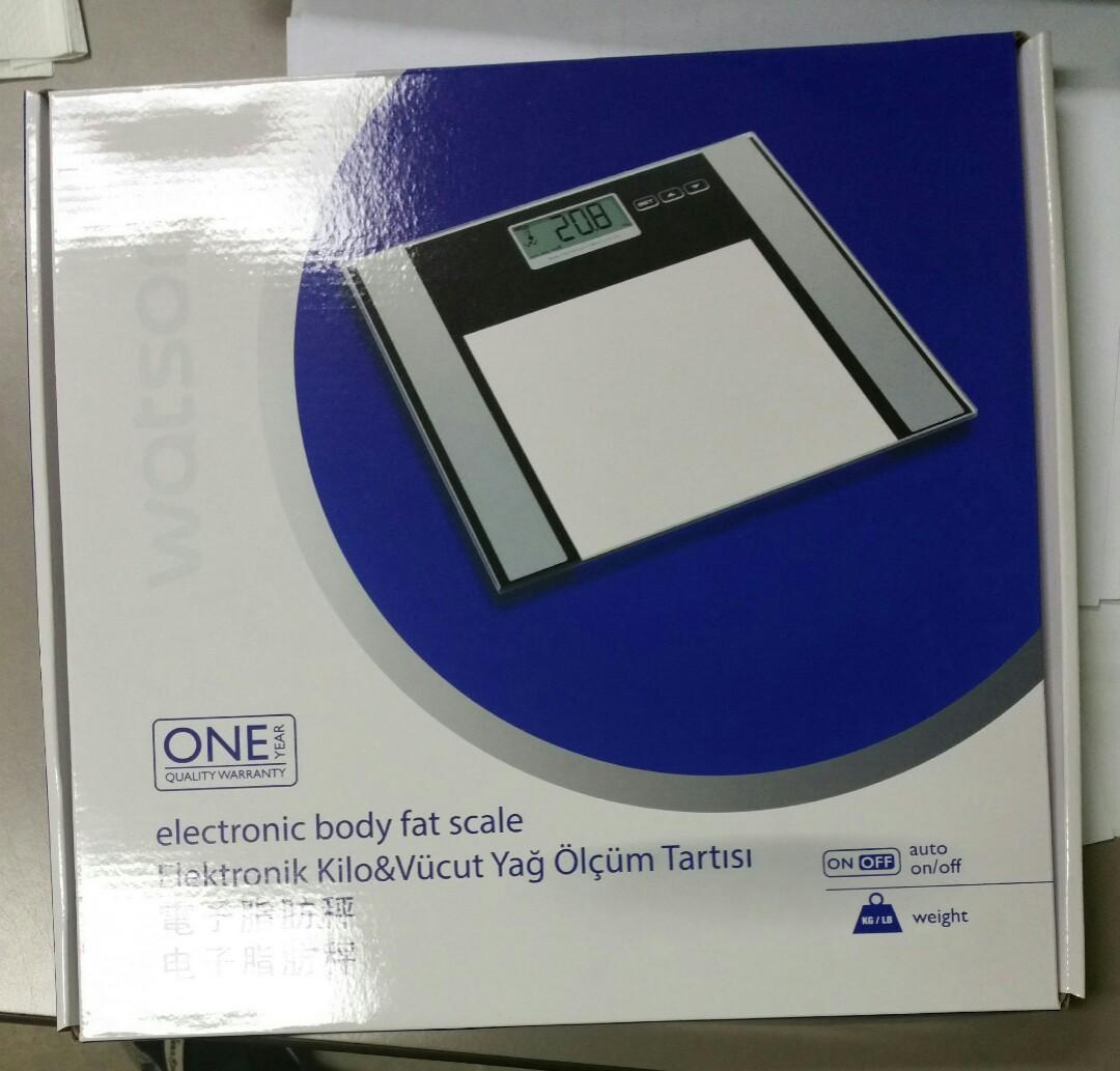 Digital Weighing Scale Body Fat Measurement Assistive