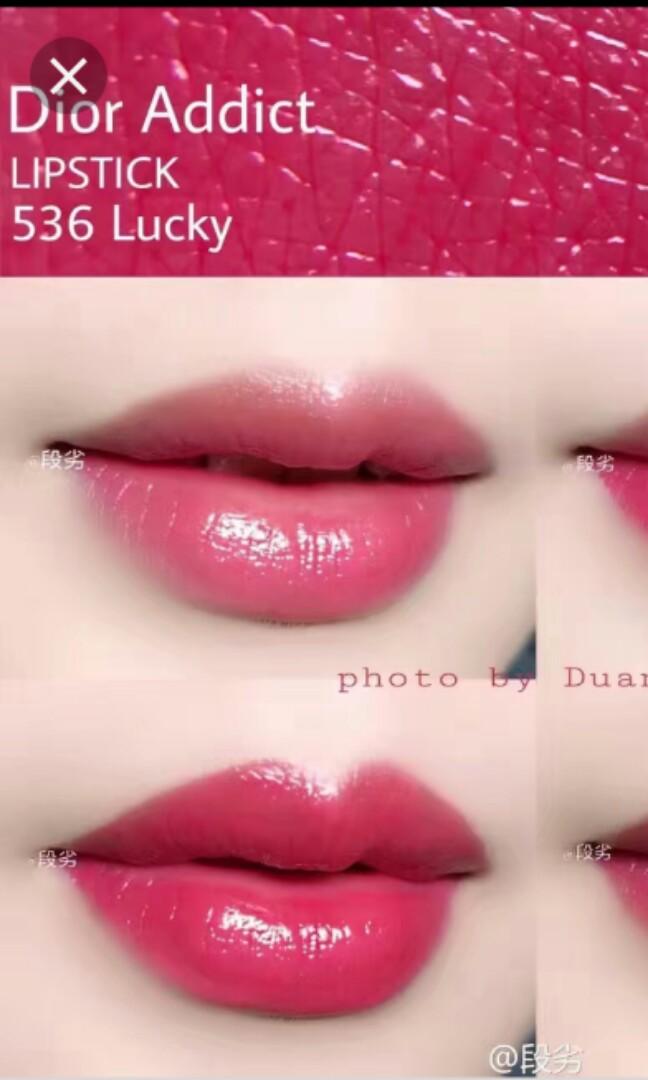 dior lucky lipstick