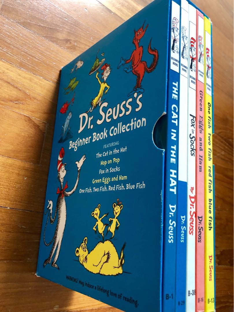 Dr Seuss Beginner Book Collection 5 Books Set Hobbies Toys Books Magazines Children S Books On Carousell