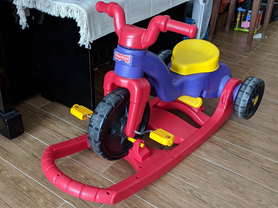 fisher price rock and roll trike