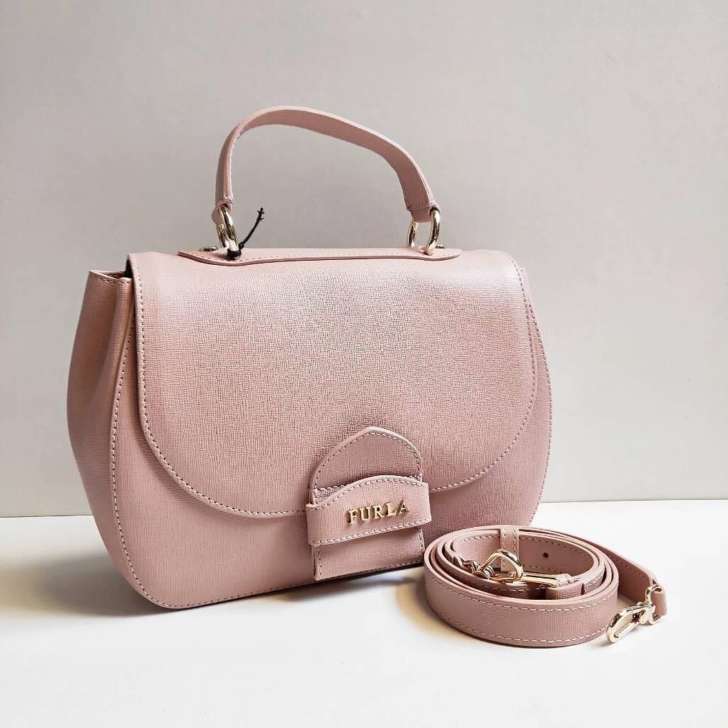 Furla coral shop top handle