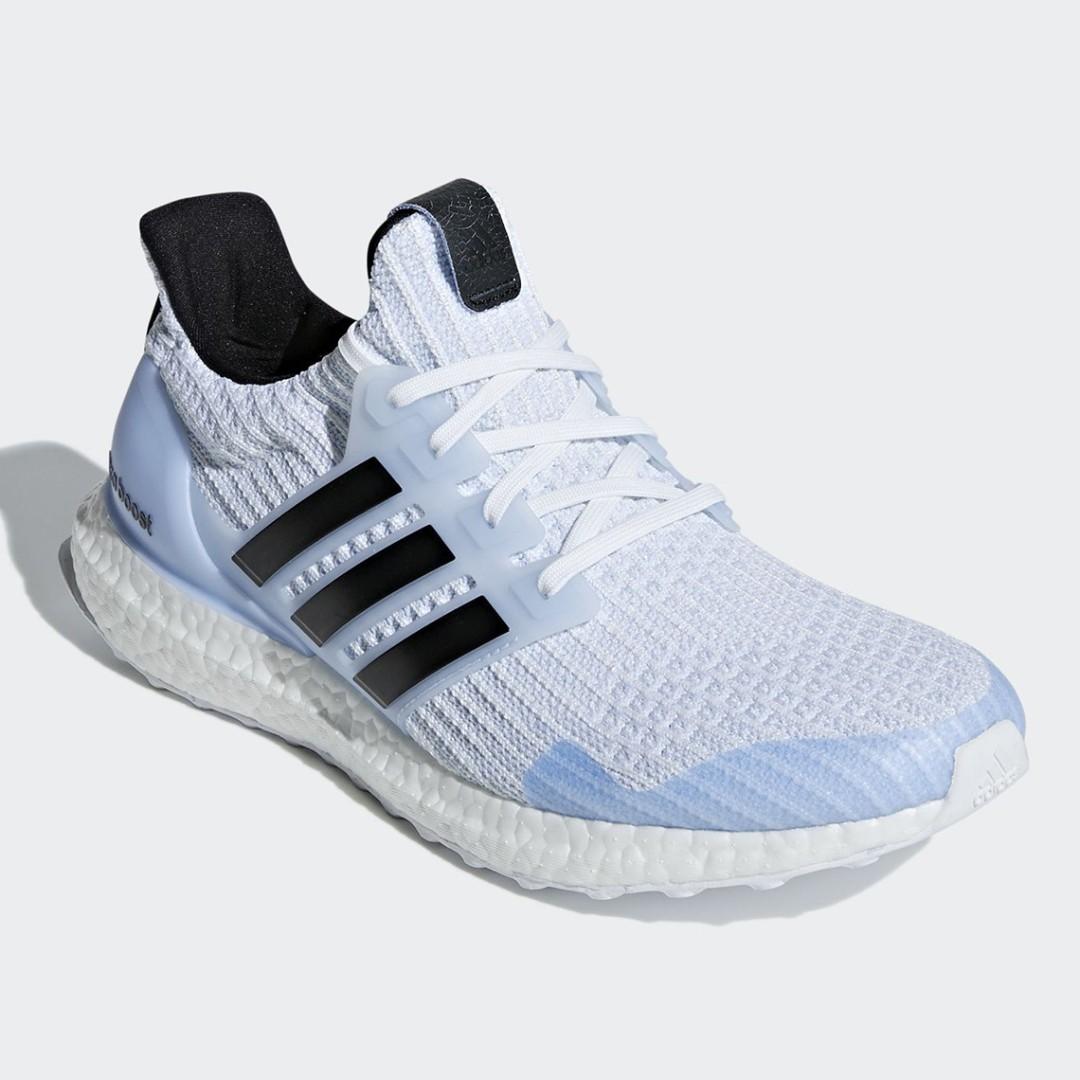 white walker adidas boost