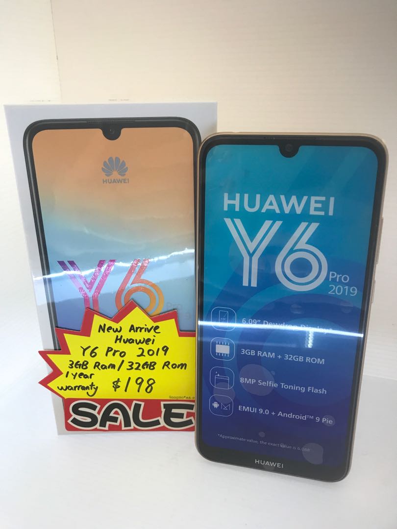 Huawei Y6 Pro 2019 New Mobile Phones Gadgets Mobile Phones Android Phones Huawei On Carousell