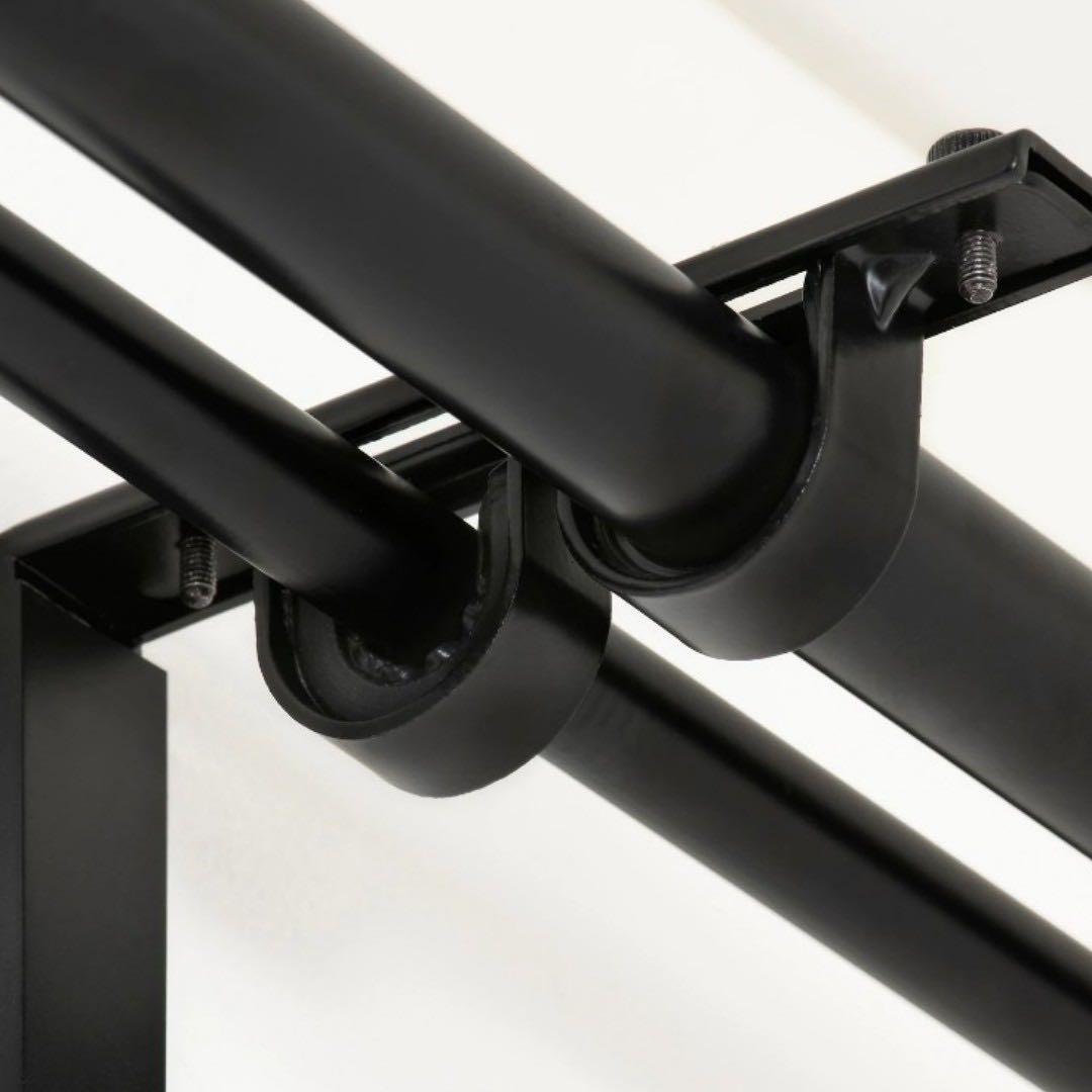 Ikea Betydlig Black Curtain Rod Holder Furniture Others On Carousell