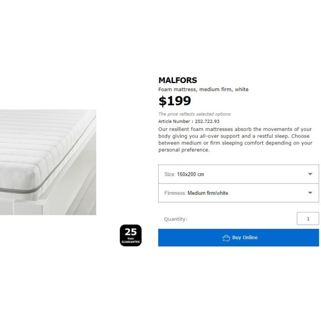 White malfors 2025 medium firm