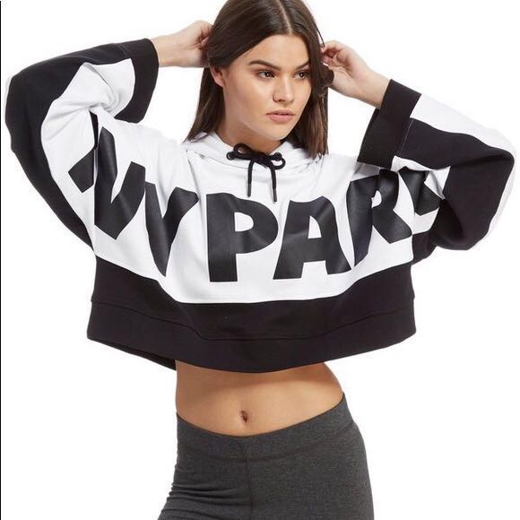 cropped ivy park hoodie