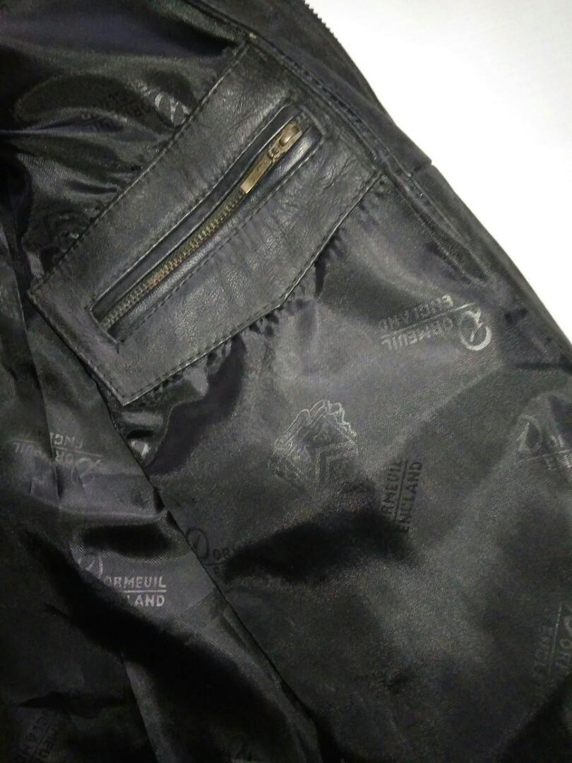 Dormeuil england leather outlet jacket price