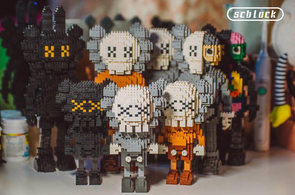 Kaws nanoblock best sale